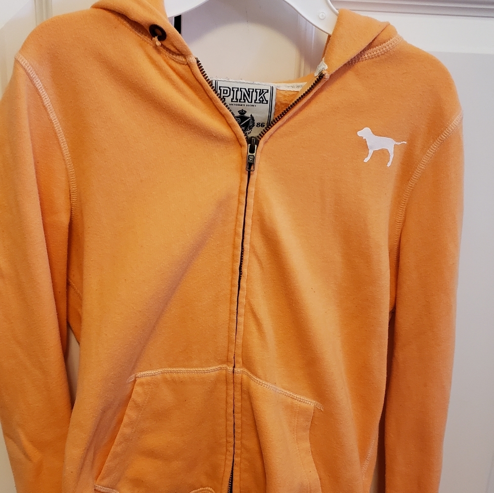 Pink hoodie size S
